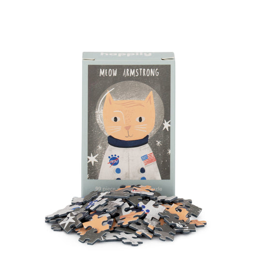 Meow Armstrong 99 Piece Mini Jigsaw Puzzle