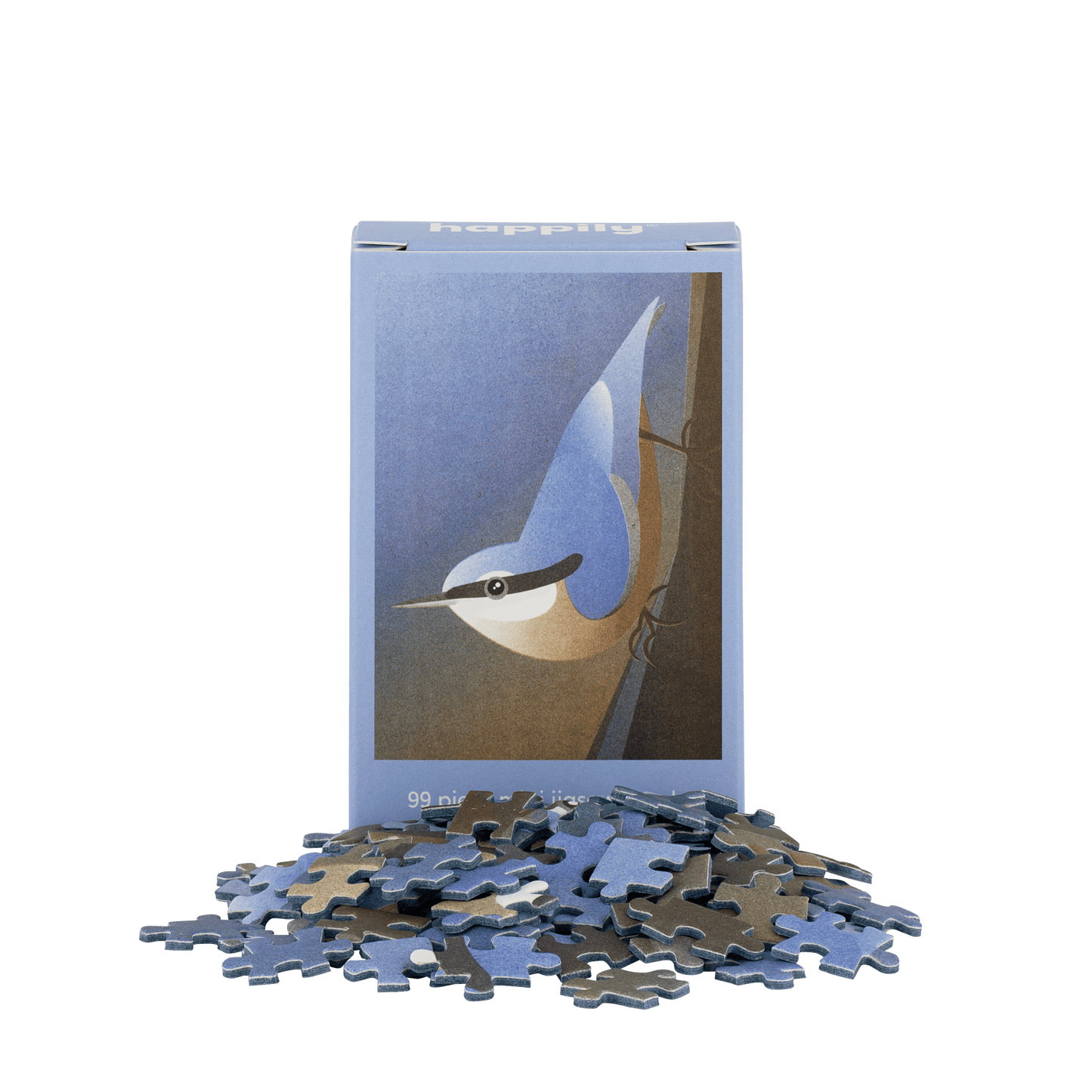Nut Hatch 99 Piece Mini Jigsaw Puzzle
