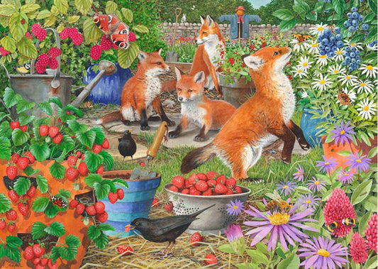 Foxy Ladies 1000 Piece Jigsaw Puzzle