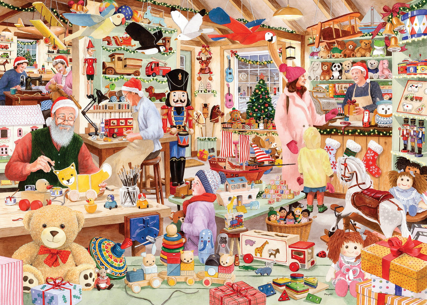 No. 22 - Toymakers Workshop 1000 Piece Jigsaw Puzzle
