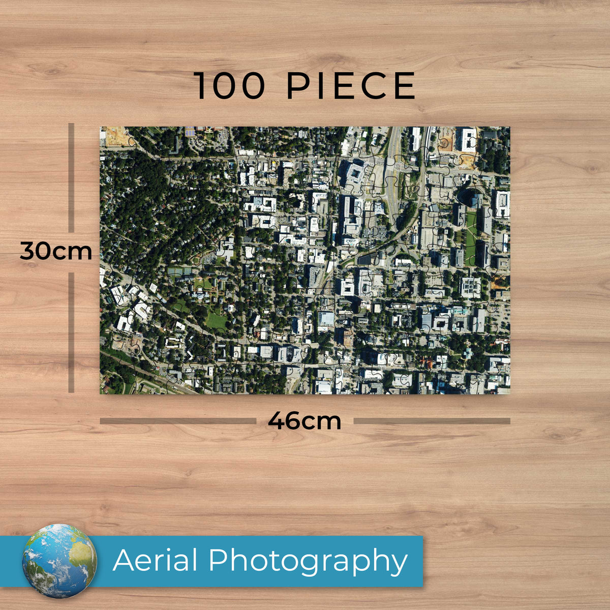 Hometown Personalised UK Map Jigsaw Puzzle