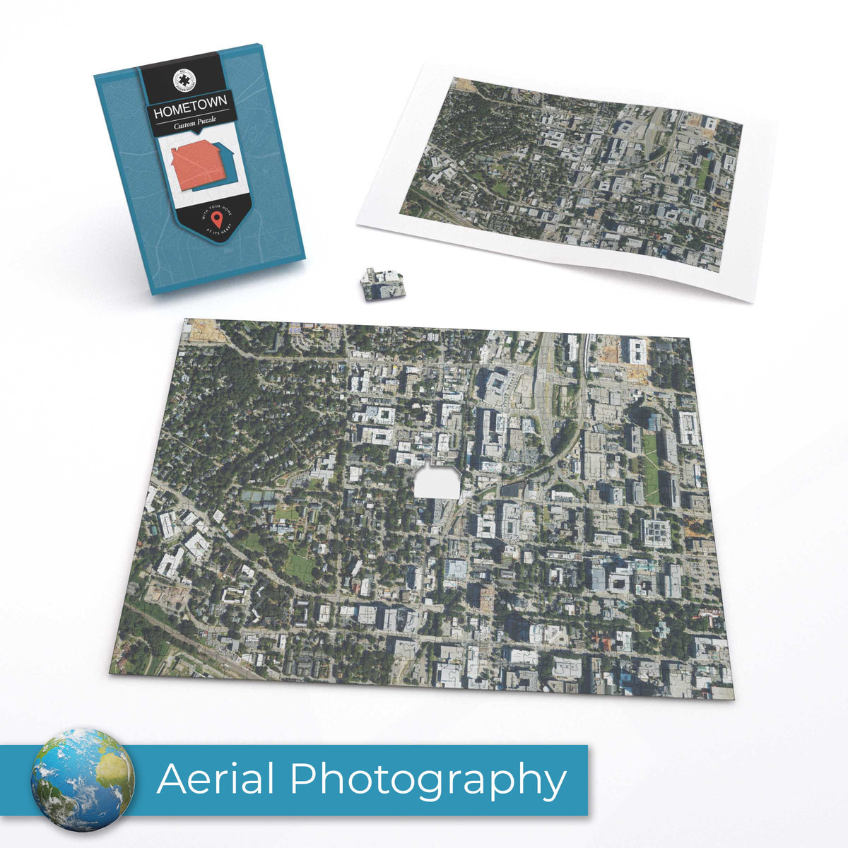 Hometown Personalised UK Map Jigsaw Puzzle