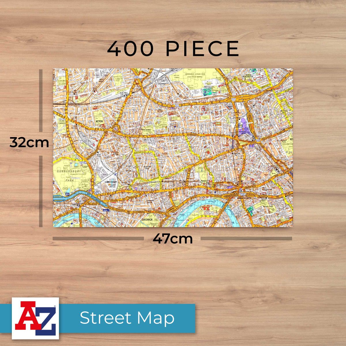 Hometown Personalised UK Map Jigsaw Puzzle