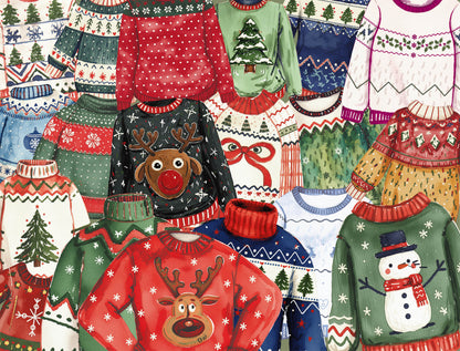 Christmas Jumpers 1000 Piece Jigsaw Puzzle