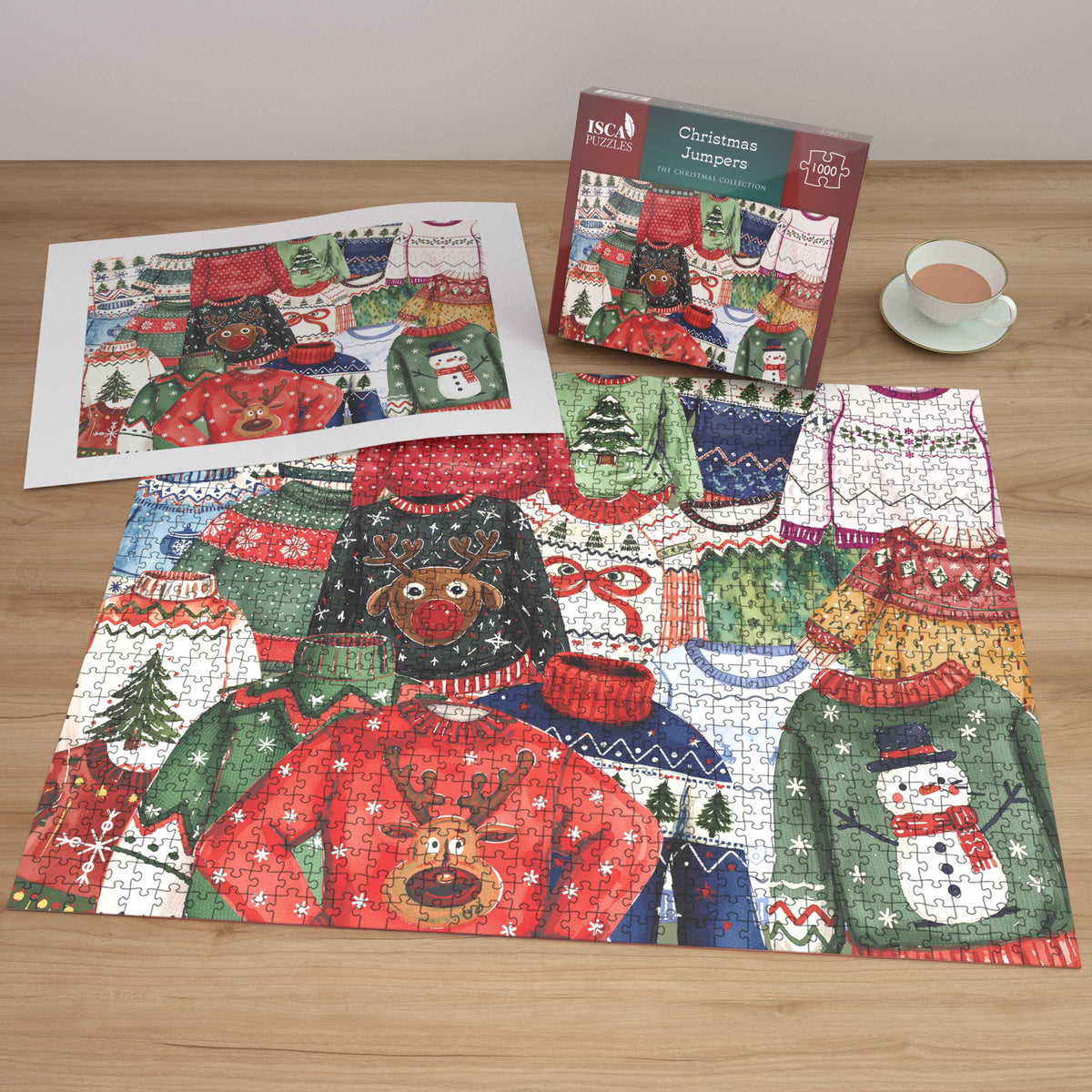 Christmas Jumpers 1000 Piece Jigsaw Puzzle