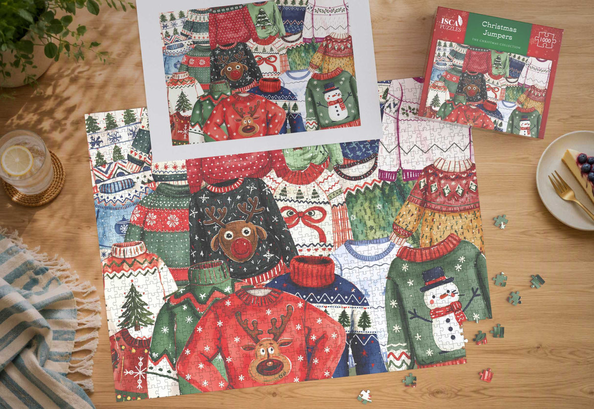 Christmas Jumpers 1000 Piece Jigsaw Puzzle