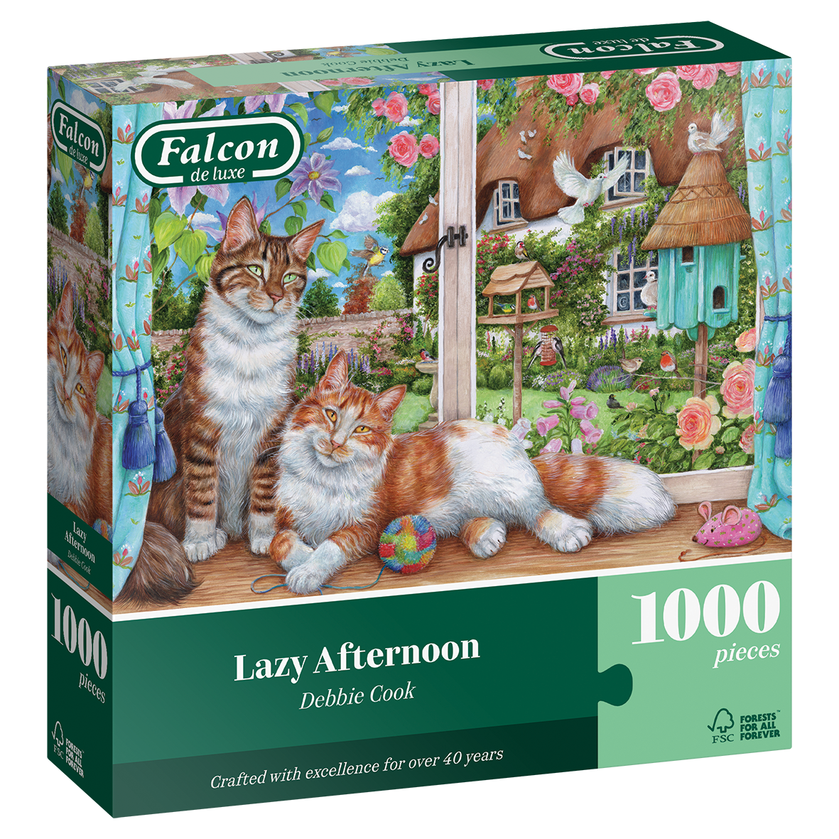 Falcon de Luxe Lazy Afternoon 1000 Piece Jigsaw Puzzle