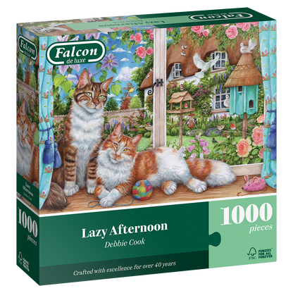 Falcon de Luxe Lazy Afternoon 1000 Piece Jigsaw Puzzle
