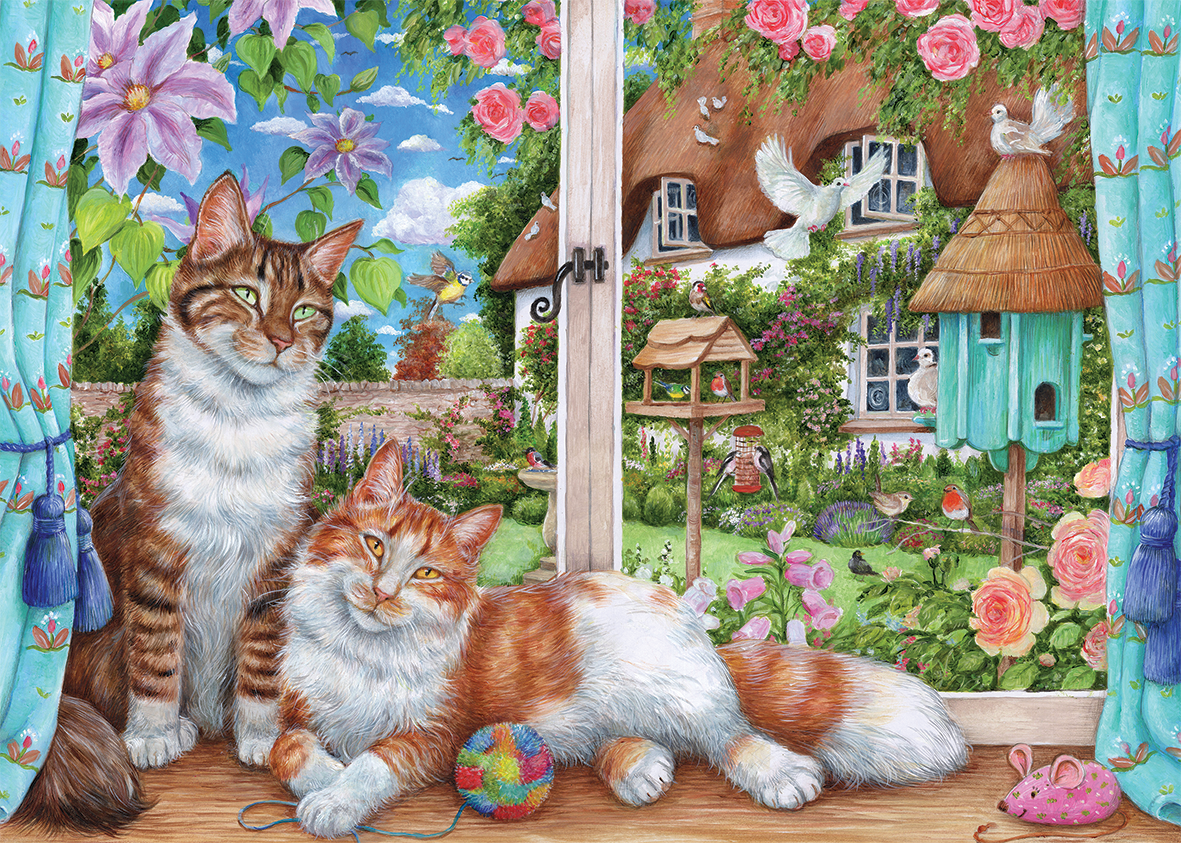 Falcon de Luxe Lazy Afternoon 1000 Piece Jigsaw Puzzle