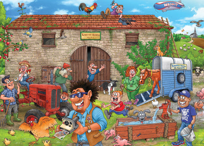 Wasgij Destiny 30 Harvesting Happiness 1000 Piece Jigsaw Puzzle