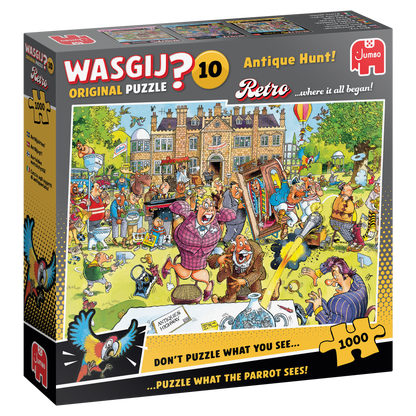 PRE-ORDER Wasgij Retro Original 10 Antique Hunt 1000 Piece Jigsaw Puzzle