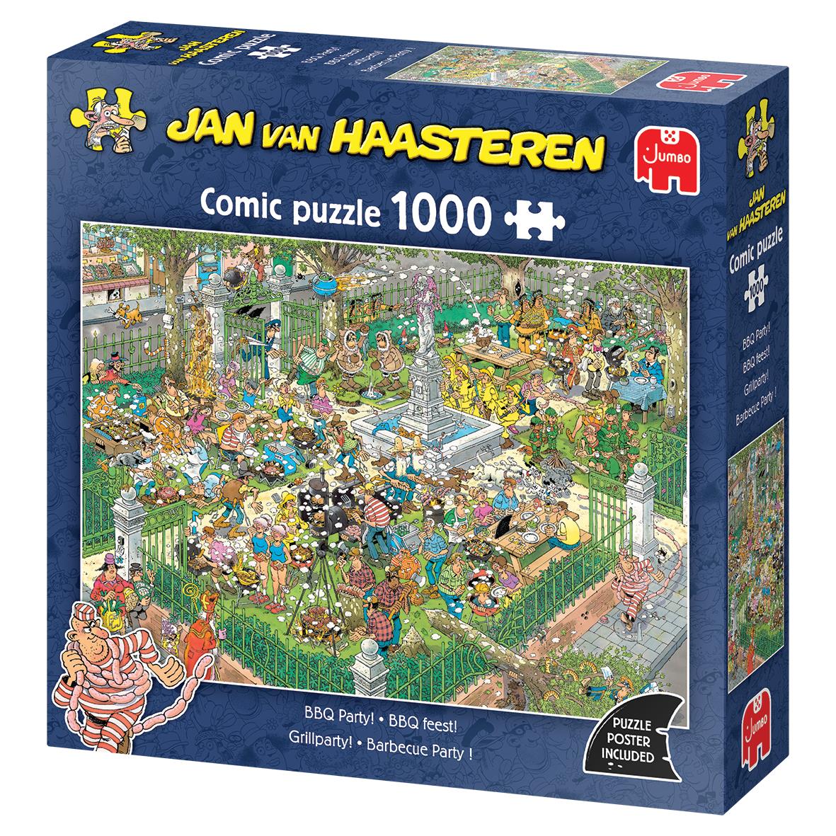 Jan Van Haasteren BBQ Party 1000 Piece Jigsaw