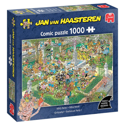 Jan Van Haasteren BBQ Party 1000 Piece Jigsaw