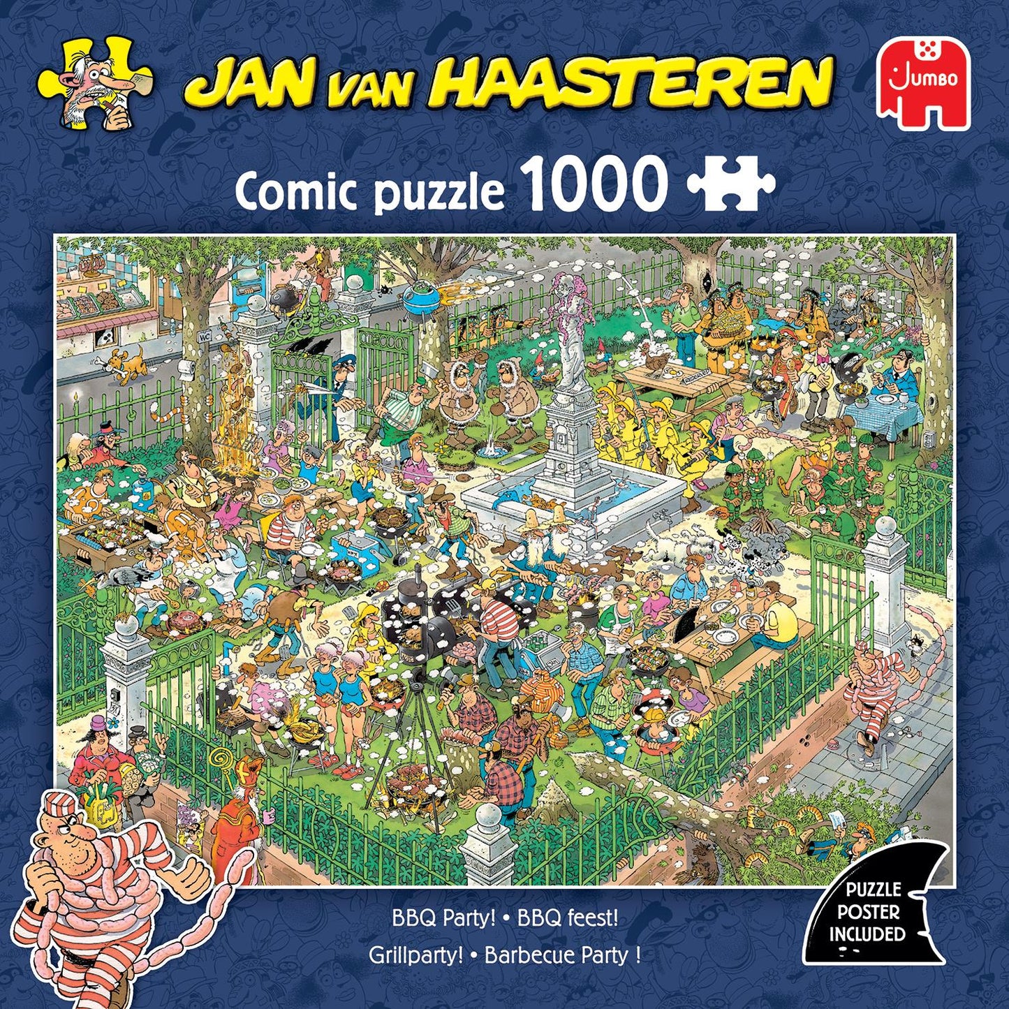 Jan Van Haasteren BBQ Party 1000 Piece Jigsaw