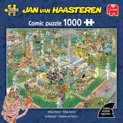 Jan Van Haasteren BBQ Party 1000 Piece Jigsaw