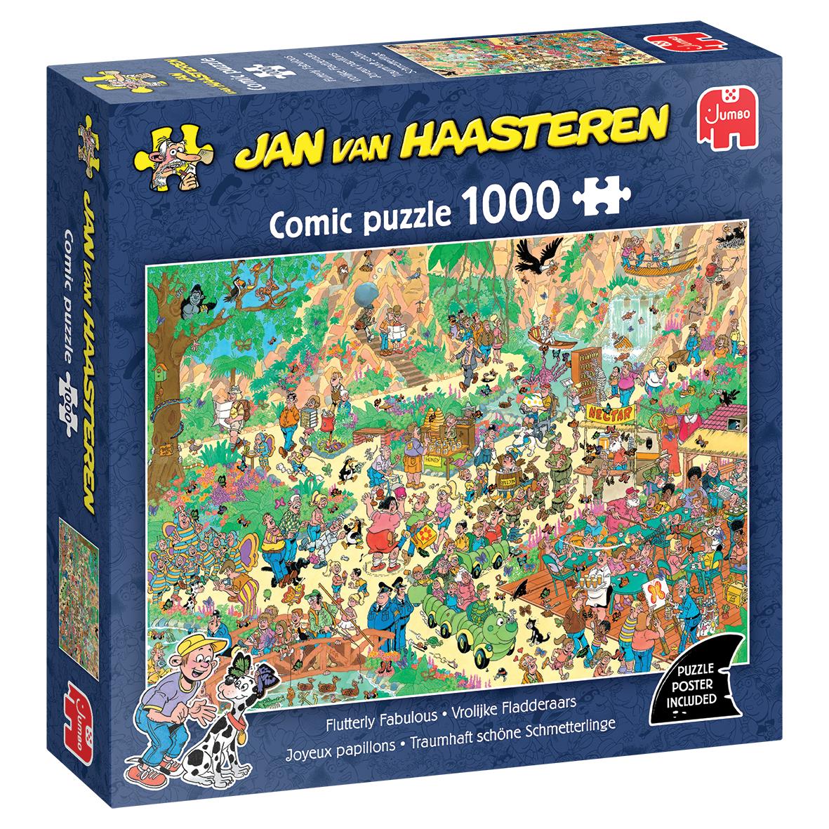 Jan Van Haasteren Flutterly Fabulous 1000 Piece Jigsaw