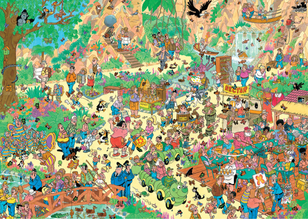 Jan Van Haasteren Flutterly Fabulous 1000 Piece Jigsaw