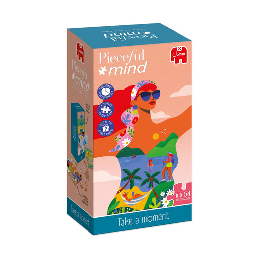 Pieceful Mind- Take a moment Jigsaw Set (7 x 54 Piece  Puzzles)