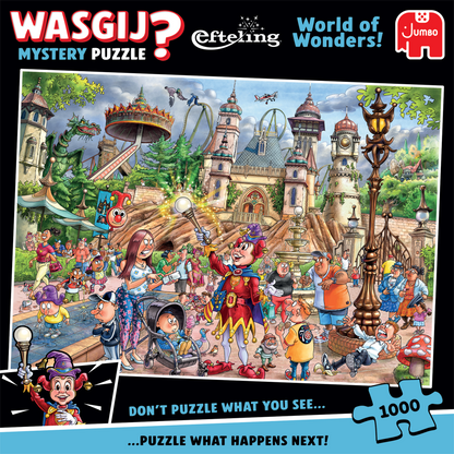 PRE-ORDER Wasgij Mystery Efteling: World of Wonders 1000 Piece Jigsaw Puzzle