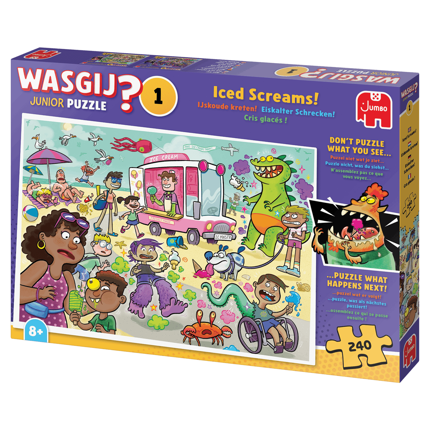 Wasgij Junior 1 Iced Screams 240 Piece Jigsaw Puzzle