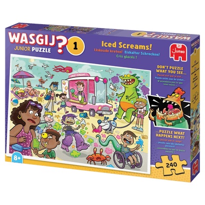 Wasgij Junior 1 Iced Screams 240 Piece Jigsaw Puzzle