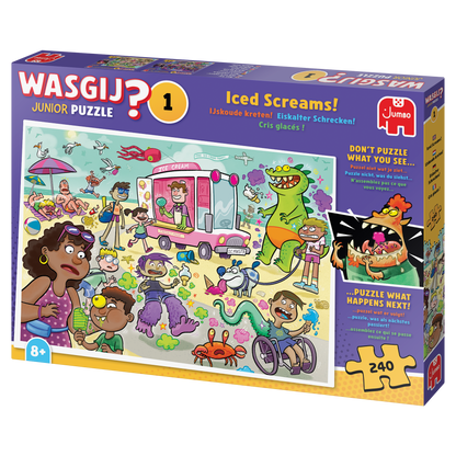 PRE-ORDER Wasgij Junior 1 Iced Screams 240 Piece Jigsaw Puzzle