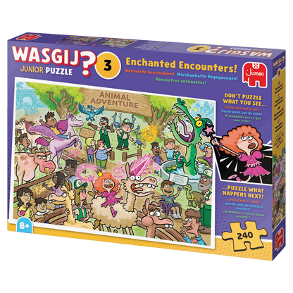 Wasgij Junior 3 Enchanted Encounters 240 Piece Jigsaw Puzzle
