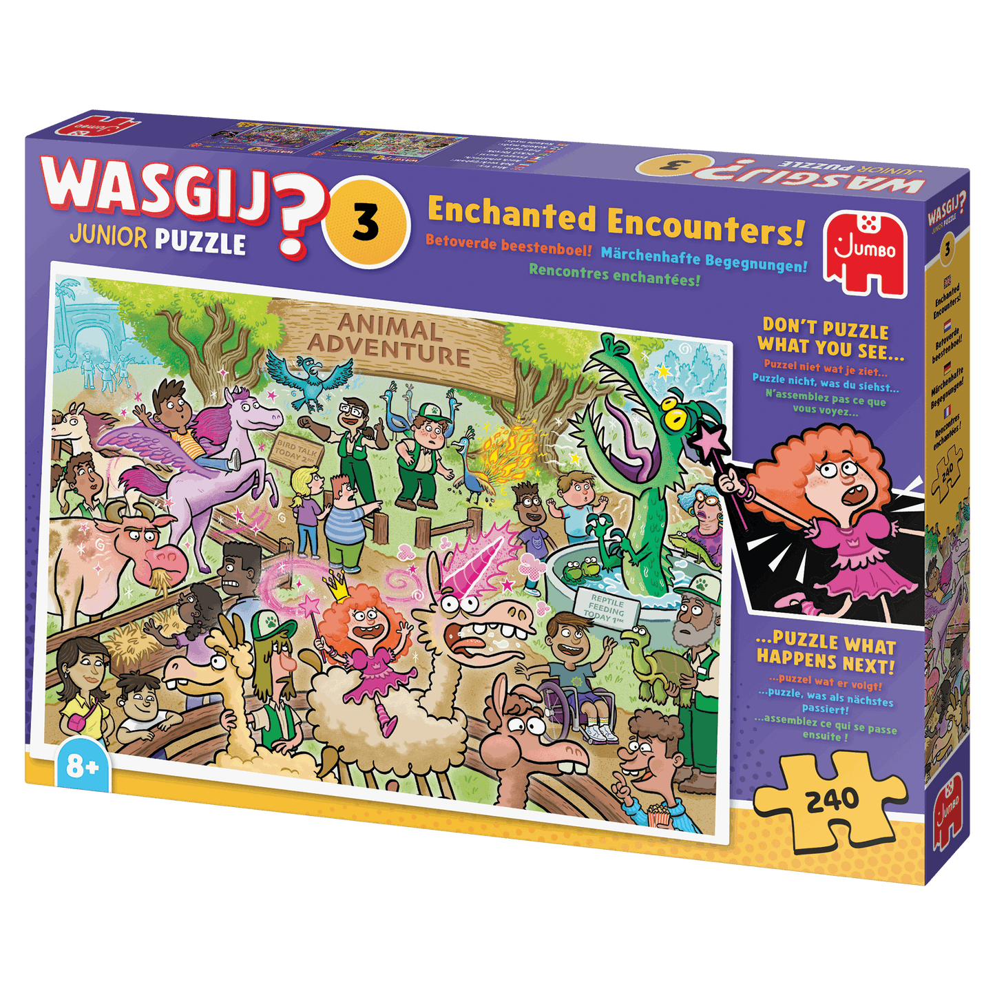 Wasgij Junior 3 x 240 Piece Jigsaw Puzzle Bundle