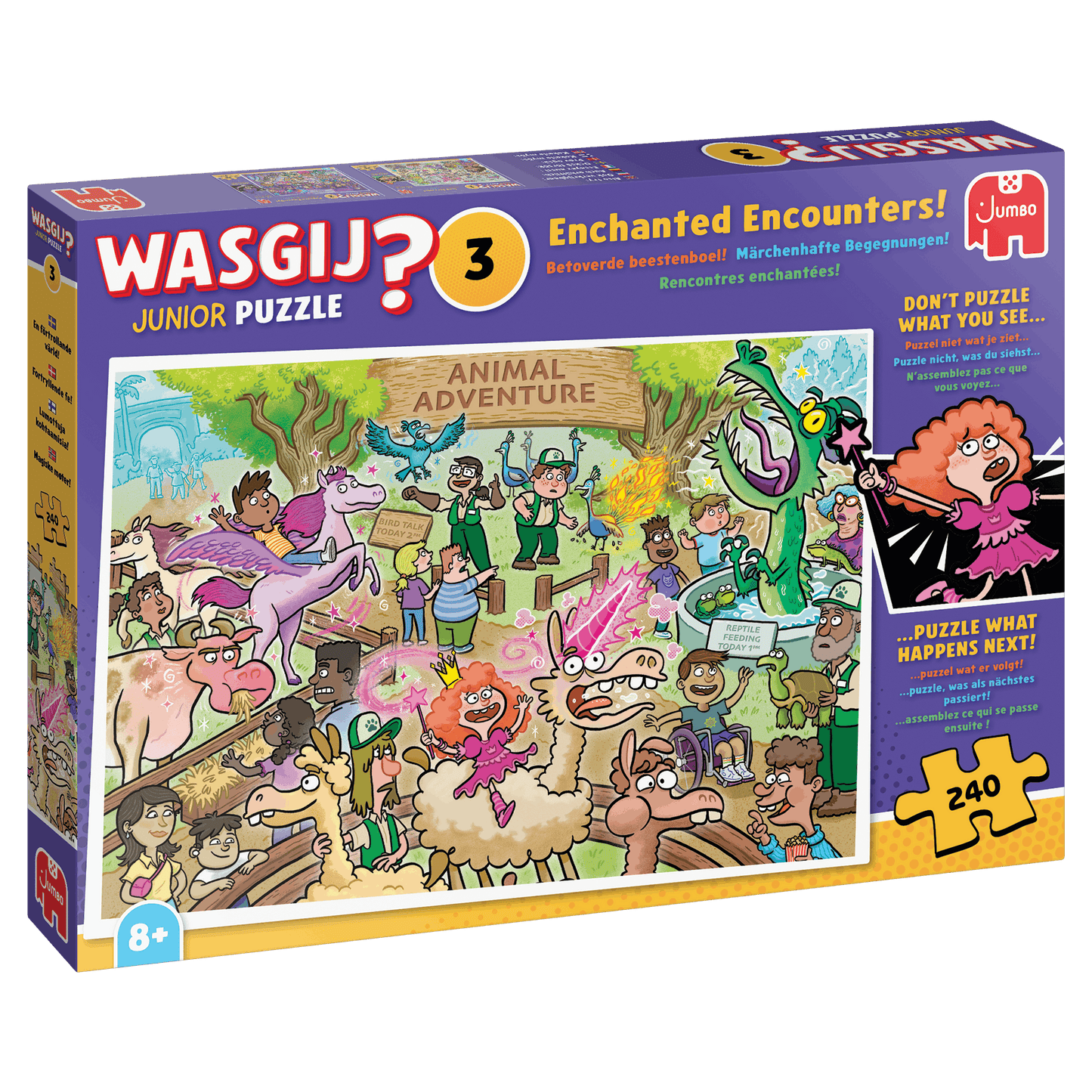 Wasgij Junior 3 x 240 Piece Jigsaw Puzzle Bundle