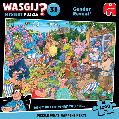 PRE-ORDER Wasgij Mystery 31 Gender Reveal! 1000 Piece Jigsaw Puzzle