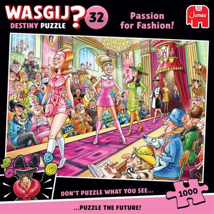 PRE-ORDER Wasgij Destiny 32 Passion for Fashion 1000 Piece Jigsaw Puzzle