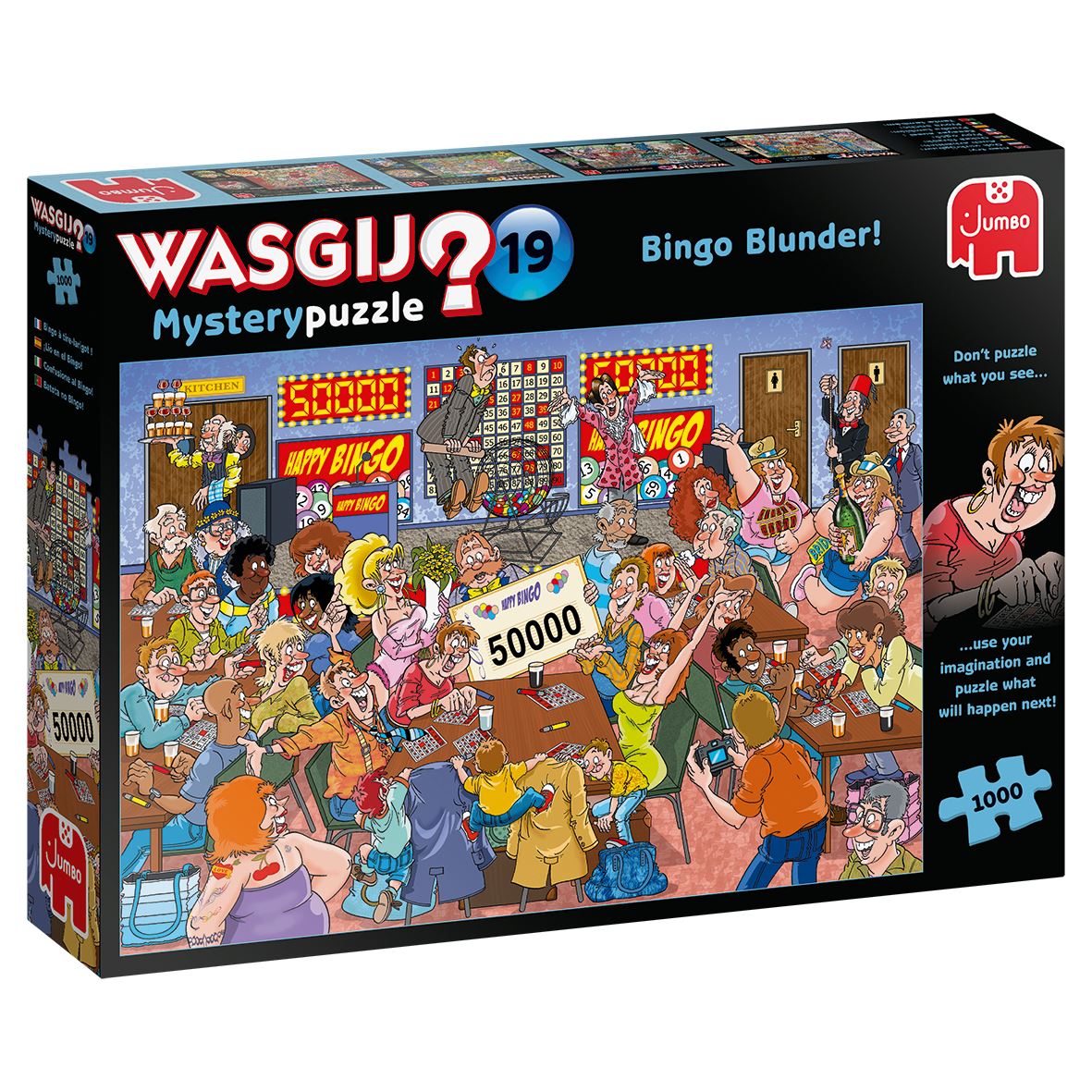 Wasgij Mystery 19 Bingo Blunder! 1000 Piece Jigsaw Puzzle
