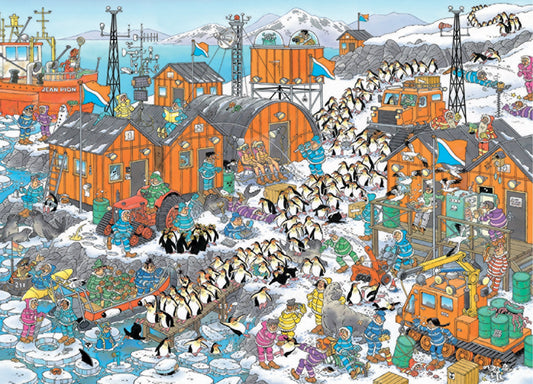 Jan van Haasteren South Pole Expedition 1000 Piece Jigsaw Puzzle