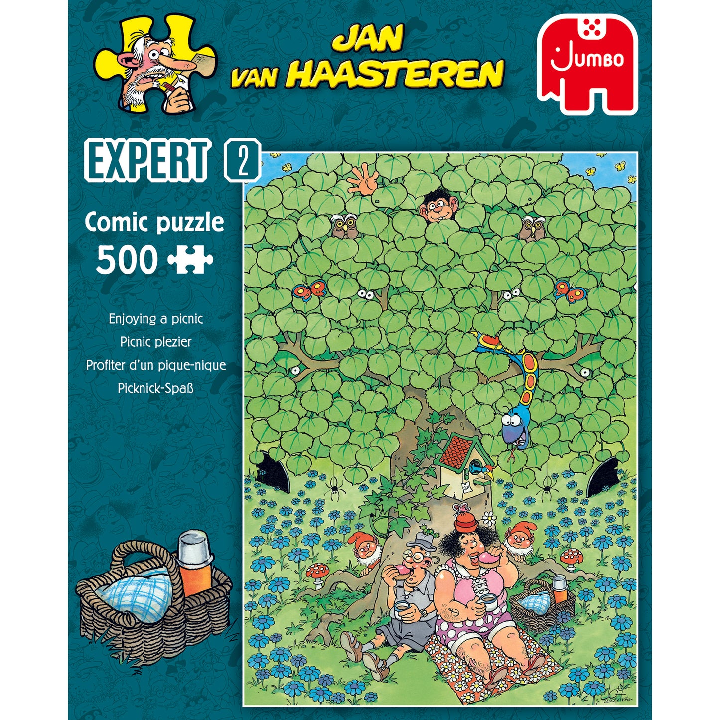 Jan van Haasteren Expert 2 - Enjoying a Picnic 500 piece Jigsaw Puzzle