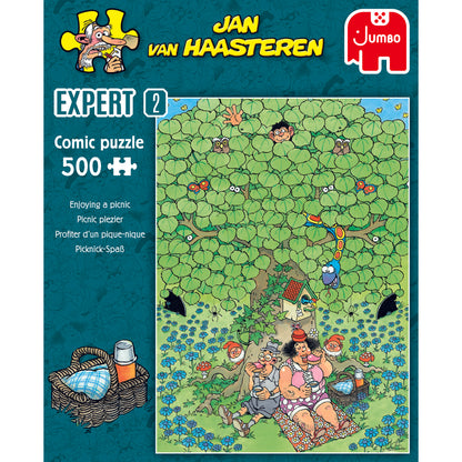 Jan van Haasteren Expert 2 - Enjoying a Picnic 500 piece Jigsaw Puzzle