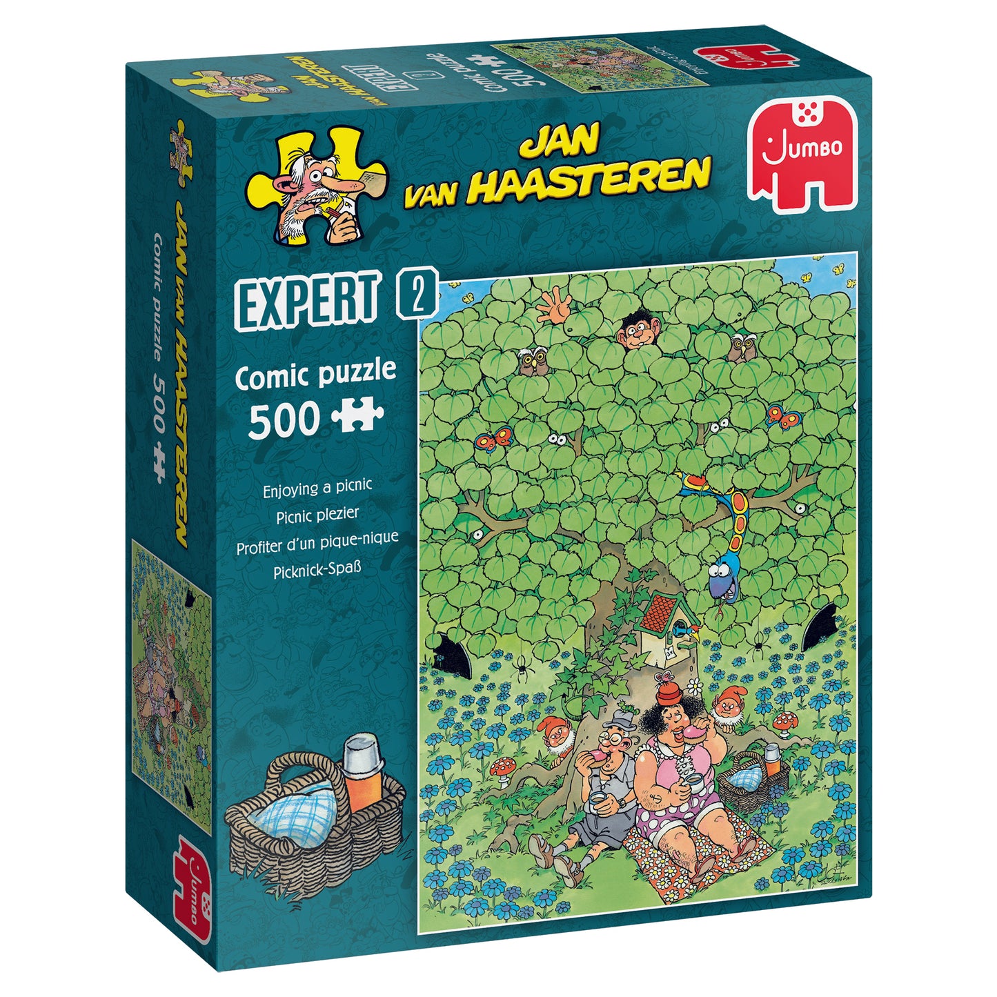 Jan van Haasteren Expert 2 - Enjoying a Picnic 500 piece Jigsaw Puzzle