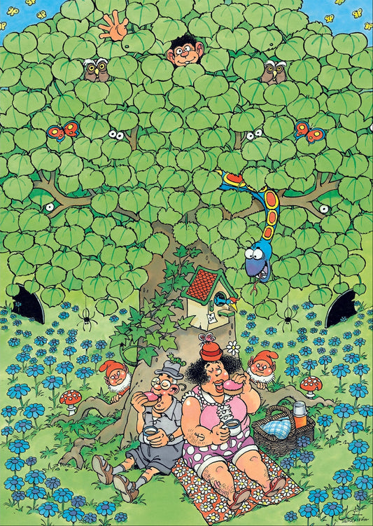 Jan van Haasteren Expert 2 - Enjoying a Picnic 500 piece Jigsaw Puzzle