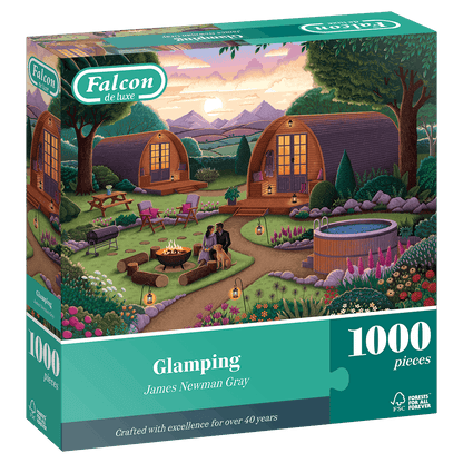 Glamping 1000 Piece Jigsaw Puzzle