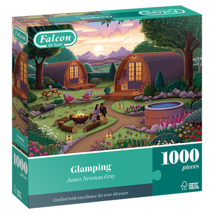 Glamping 1000 Piece Jigsaw Puzzle