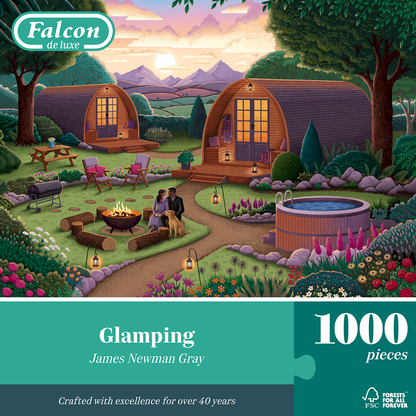 Glamping 1000 Piece Jigsaw Puzzle