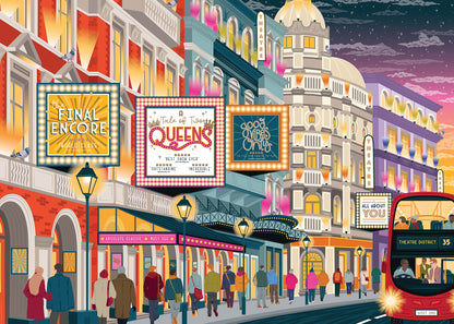 Falcon de Luxe Night at the Theatre 1000 Piece Jigsaw Puzzle
