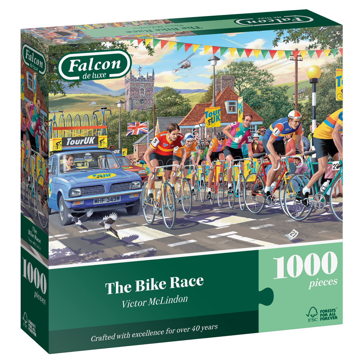 The Bike Race 1000 Piece Jigsaw Puzzle