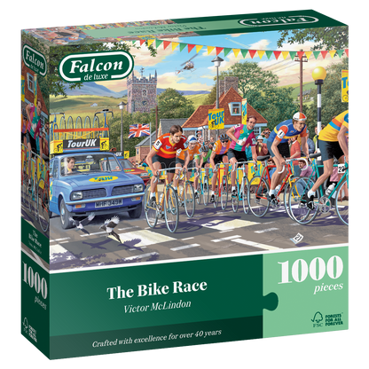 The Bike Race 1000 Piece Jigsaw Puzzle