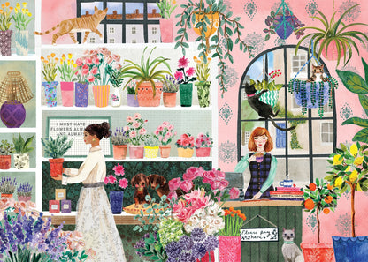 Falcon de luxe The Flower Studio 1000 Piece Jigsaw Puzzle