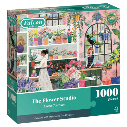 Falcon de luxe The Flower Studio 1000 Piece Jigsaw Puzzle