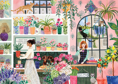 Falcon de luxe The Flower Studio 1000 Piece Jigsaw Puzzle