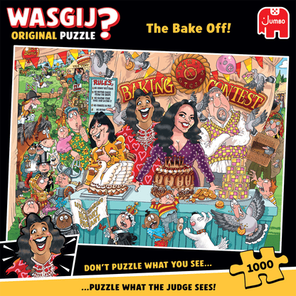 PRE-ORDER Wasgij Original Bake Off 1000 Piece Jigsaw Puzzle