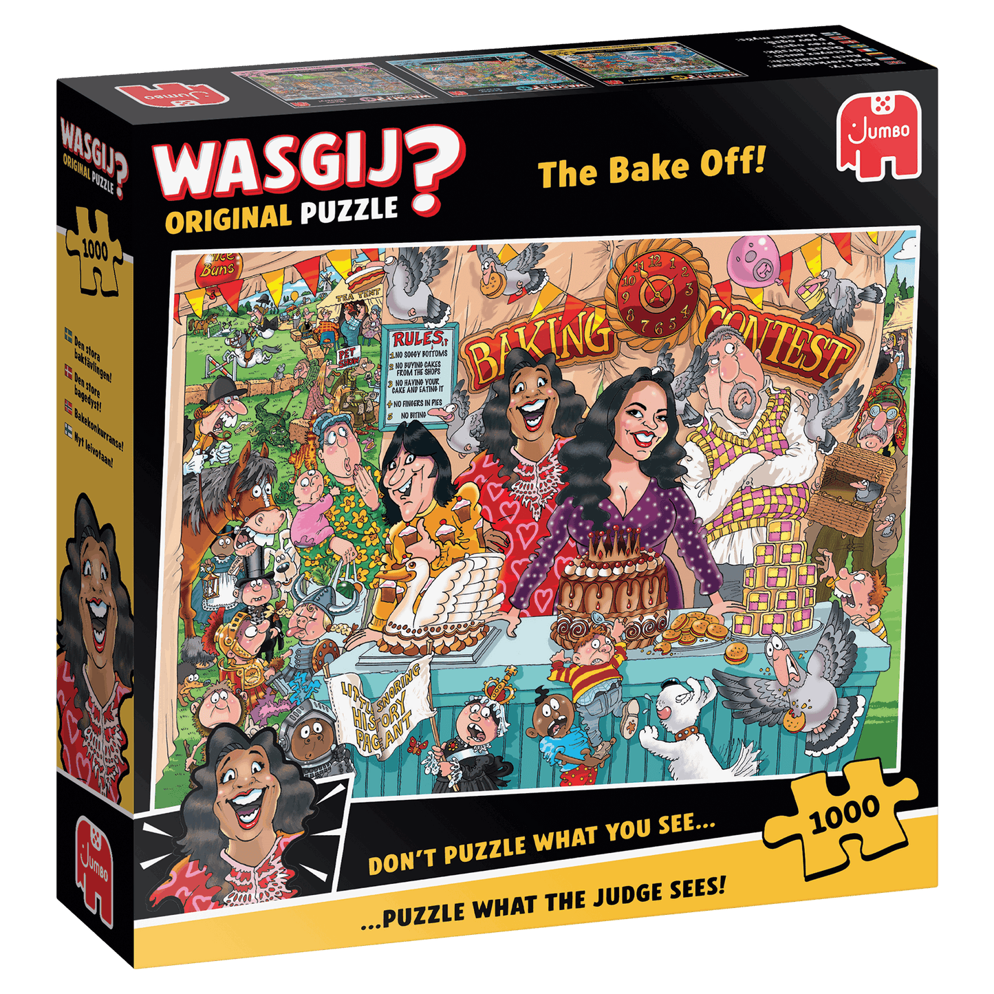 PRE-ORDER Wasgij Original Bake Off 1000 Piece Jigsaw Puzzle