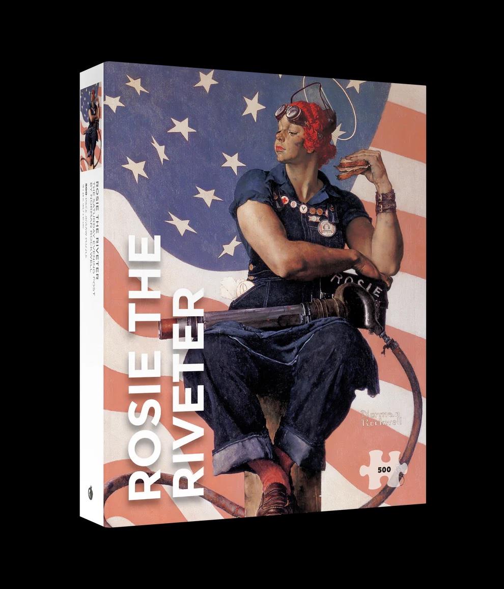 Norman Rockwell: Rosie the Riveter 500-Piece Jigsaw Puzzle