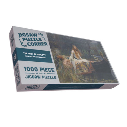 The Lady of Shalott Pre-Raphaelite Fine Art Jigsaw Puzzle by John William Waterhouse